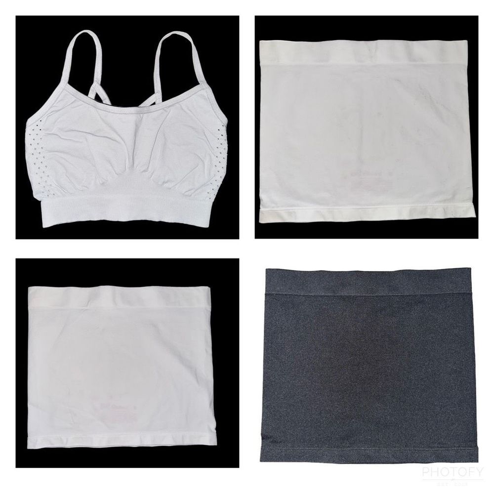 New 4-Piece Maternity Bra & Band Set M/L